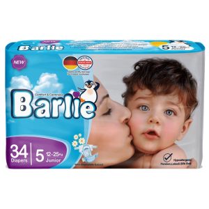 بارلی سایز 5 بسته 34 تایی